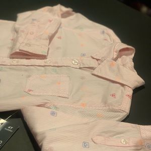 Babygirl button up dress shirt 4T
